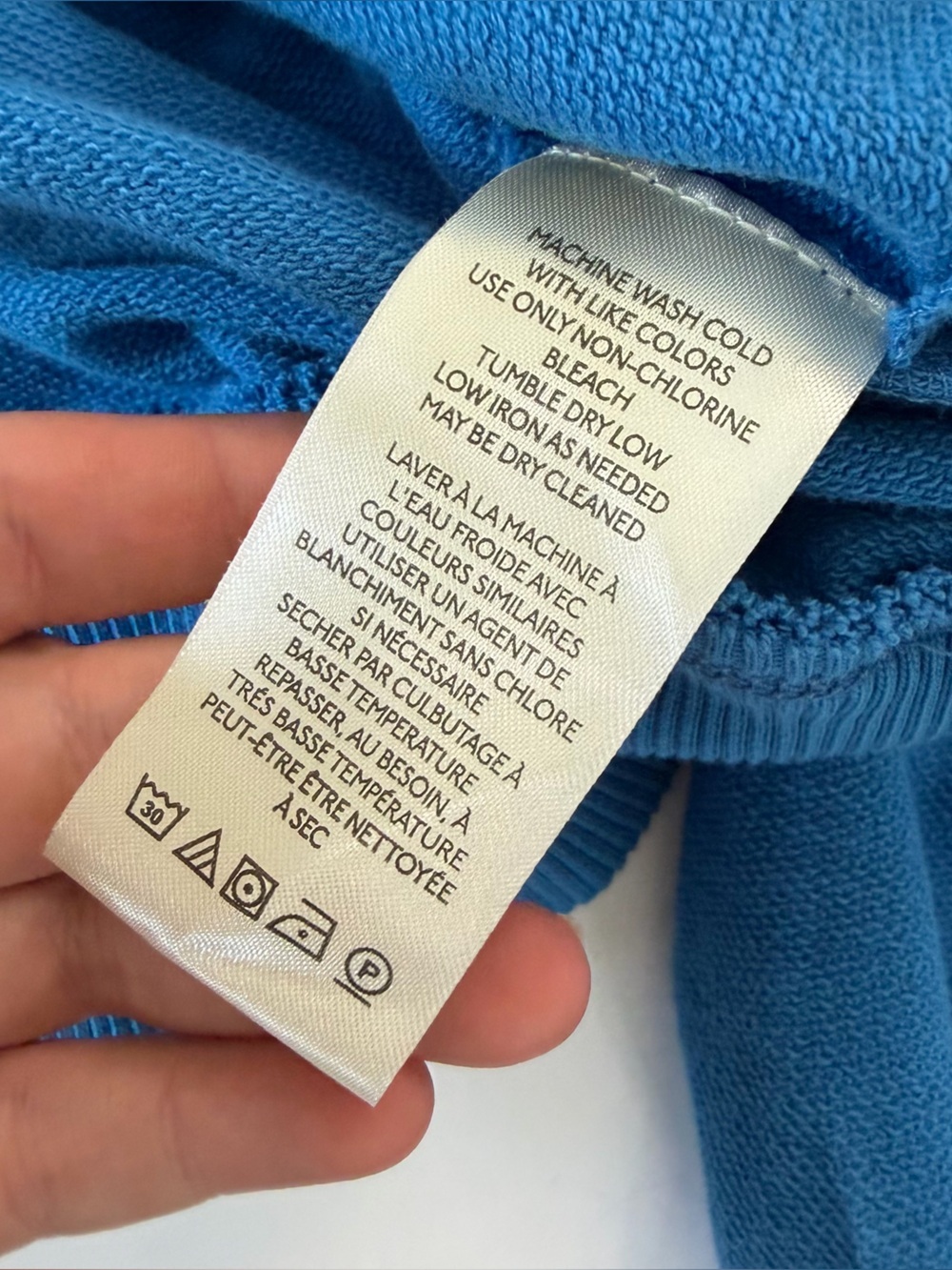 Anthropologie Pilcro Sweatshirt Womens XS Blue Grommet Pullover - Picture 4 of 7